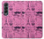 S2885 Paris Pink Case For Samsung Galaxy Z Fold 4