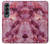 S3052 Pink Marble Graphic Printed Case For Samsung Galaxy Z Fold 4
