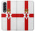 S3089 Flag of Northern Ireland Case For Samsung Galaxy Z Fold 4