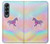 S3203 Rainbow Unicorn Case For Samsung Galaxy Z Fold 4