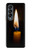 S3530 Buddha Candle Burning Case For Samsung Galaxy Z Fold 4