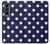 S3533 Blue Polka Dot Case For Samsung Galaxy Z Fold 4