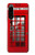 S0058 British Red Telephone Box Case For Sony Xperia 5 IV