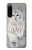 S1566 Snowy Owl White Owl Case For Sony Xperia 5 IV