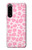 S2213 Pink Leopard Pattern Case For Sony Xperia 5 IV