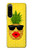 S2443 Funny Pineapple Sunglasses Kiss Case For Sony Xperia 5 IV