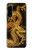 S2804 Chinese Gold Dragon Printed Case For Sony Xperia 5 IV