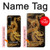 S2804 Chinese Gold Dragon Printed Case For Sony Xperia 5 IV