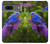 S1565 Bluebird of Happiness Blue Bird Case For Google Pixel 7