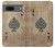S2928 Vintage Spades Ace Card Case For Google Pixel 7