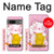 S3025 Pink Maneki Neko Lucky Cat Case For Google Pixel 7