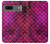 S3051 Pink Mermaid Fish Scale Case For Google Pixel 7