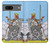 S3068 Tarot Card Queen of Swords Case For Google Pixel 7