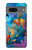 S3227 Underwater World Cartoon Case For Google Pixel 7