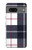 S3452 Plaid Fabric Pattern Case For Google Pixel 7