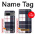 S3452 Plaid Fabric Pattern Case For Google Pixel 7