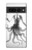 S1432 Skull Octopus X-ray Case For Google Pixel 7 Pro