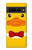 S2760 Yellow Duck Tuxedo Cartoon Case For Google Pixel 7 Pro