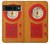 S2780 Vintage Orange Bakelite Radio Case For Google Pixel 7 Pro