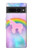 S3070 Rainbow Unicorn Pastel Sky Case For Google Pixel 7 Pro