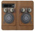 S3146 Antique Wall Retro Dial Phone Case For Google Pixel 7 Pro