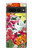 S3205 Retro Art Flowers Case For Google Pixel 7 Pro