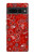S3354 Red Classic Bandana Case For Google Pixel 7 Pro