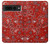 S3354 Red Classic Bandana Case For Google Pixel 7 Pro