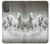 S0933 White Horses Case For Motorola Moto G Power 2022, G Play 2023