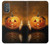 S1083 Pumpkin Spider Candles Halloween Case For Motorola Moto G Power 2022, G Play 2023