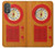 S2780 Vintage Orange Bakelite Radio Case For Motorola Moto G Power 2022, G Play 2023