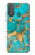 S2906 Aqua Turquoise Stone Case For Motorola Moto G Power 2022, G Play 2023