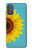 S3039 Vintage Sunflower Blue Case For Motorola Moto G Power 2022, G Play 2023