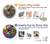 S3255 Colorful Art Pattern Case For Motorola Moto G Power 2022, G Play 2023