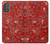 S3354 Red Classic Bandana Case For Motorola Moto G Power 2022, G Play 2023
