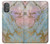 S3717 Rose Gold Blue Pastel Marble Graphic Printed Case For Motorola Moto G Power 2022, G Play 2023