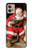S1417 Santa Claus Merry Xmas Case For Motorola Moto G32