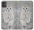 S1566 Snowy Owl White Owl Case For Motorola Moto G32