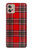 S2374 Tartan Red Pattern Case For Motorola Moto G32
