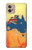 S2494 Australia Flag Map Rock Texture Case For Motorola Moto G32