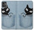 S2641 Pocket Black Cat Case For Motorola Moto G32