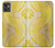 S2713 Yellow Snake Skin Graphic Printed Case For Motorola Moto G32