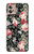 S2727 Vintage Rose Pattern Case For Motorola Moto G32