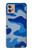 S2958 Army Blue Camo Camouflage Case For Motorola Moto G32