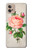 S3079 Vintage Pink Rose Case For Motorola Moto G32