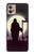 S3262 Grim Reaper Night Moon Cemetery Case For Motorola Moto G32