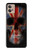 S3848 United Kingdom Flag Skull Case For Motorola Moto G32