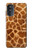 S0422 Giraffe Skin Case For Motorola Moto G52, G82 5G