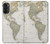 S0604 World Map Case For Motorola Moto G52, G82 5G