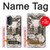 S1681 Steampunk Drawing Case For Motorola Moto G52, G82 5G